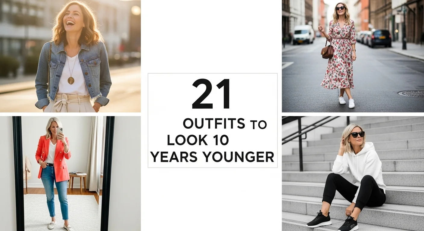 How Do I Look Younger? 21 Stylish Outfits That Instantly Make You Look 10 Years Younger