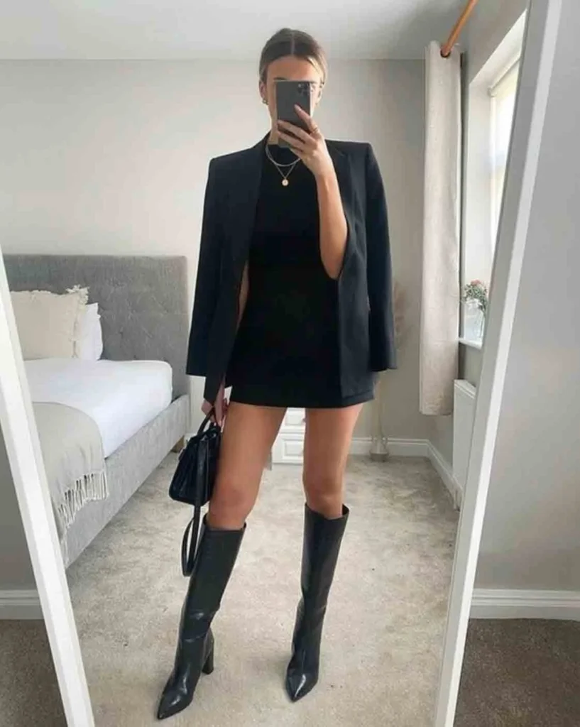 knee high boots outfit ideas 9