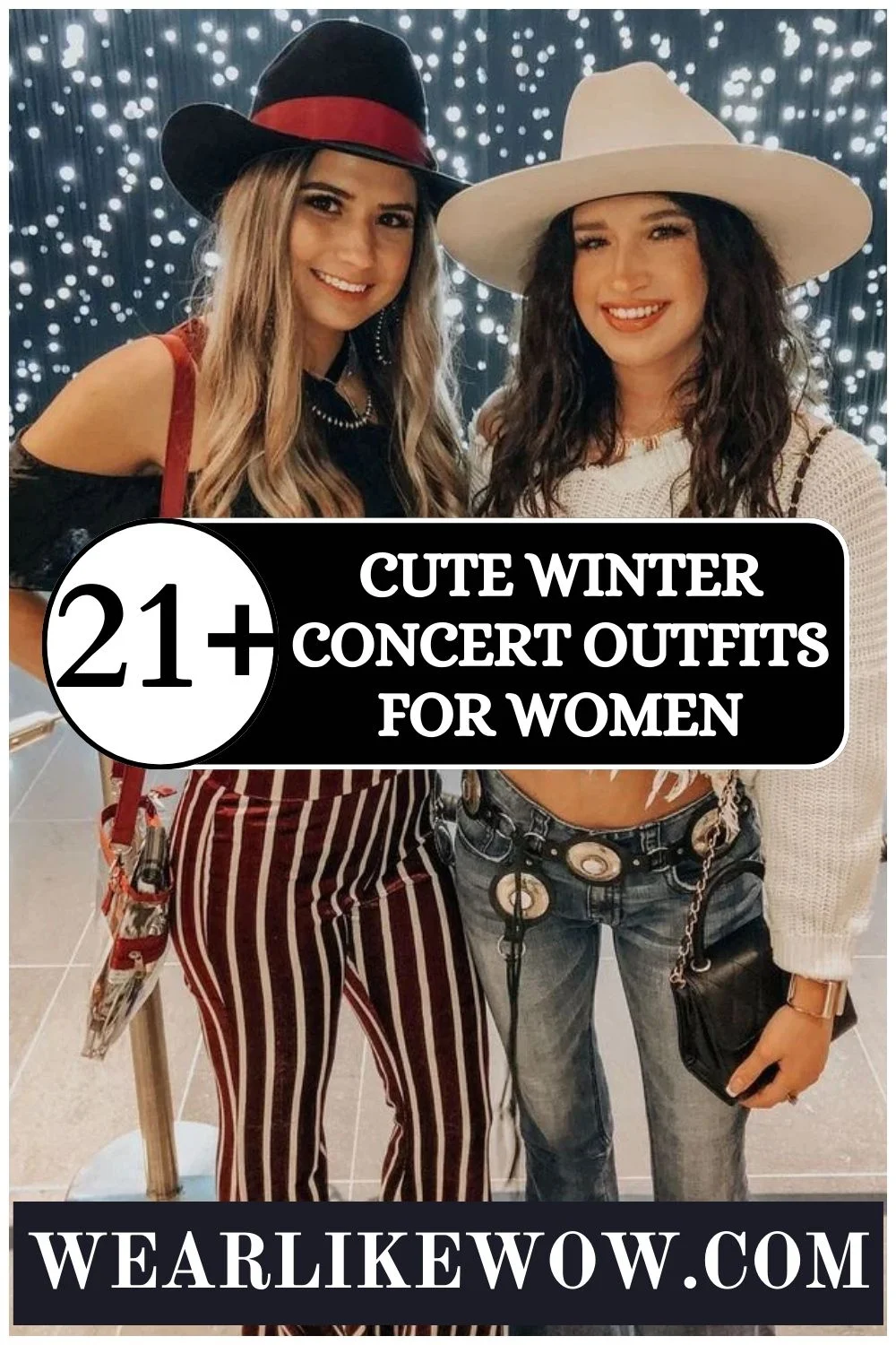 Rock Night in Cold Weather: 21 Stunning Winter Concert Outfits for Women