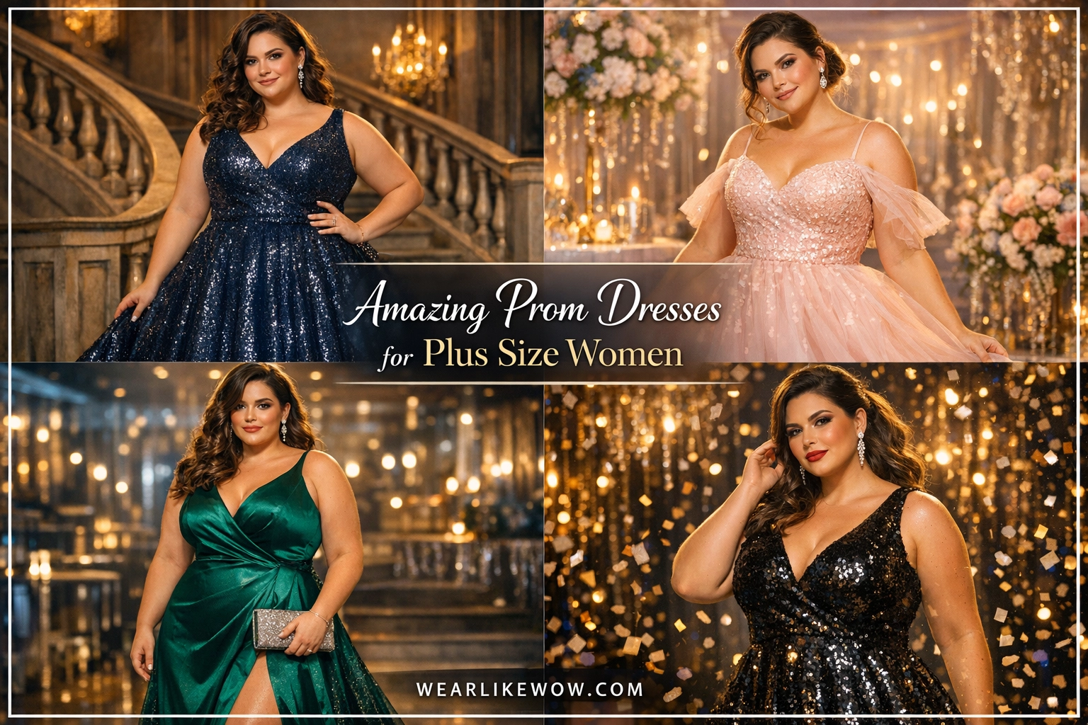What to Wear in Prom Party for Curvy Women: 42 Prom Dress for Plus Size Women to Try Now!