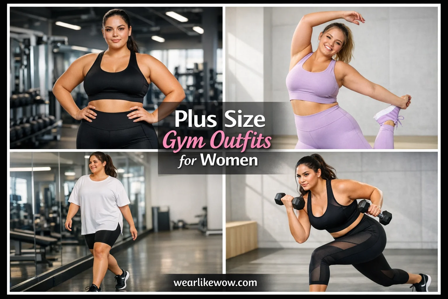 How to Style Plus Size Gym Outfits for Women: 42 Gym Workout Outfits for Women 2026