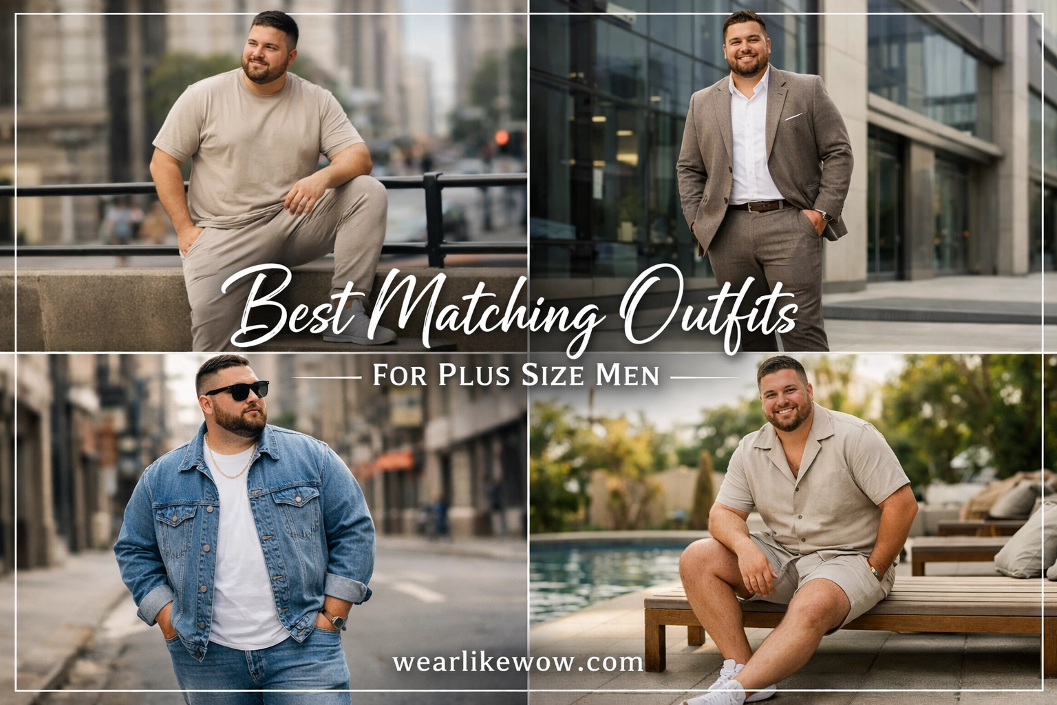 How to Style Plus Size Outfit for Men: 41 Best Plus Size Outfit for Men 2026