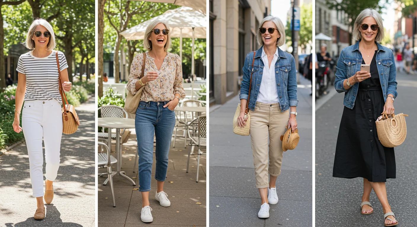 Casual Outfits for Women Over 50 to Copy from Pinterest – 21 Viral Looks Worth Saving