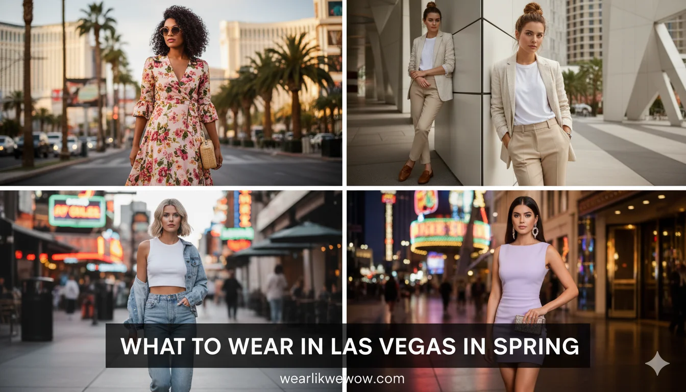 What to Wear in Las Vegas in Spring: 46 Best Spring Outfit Ideas for a Stylish Trip