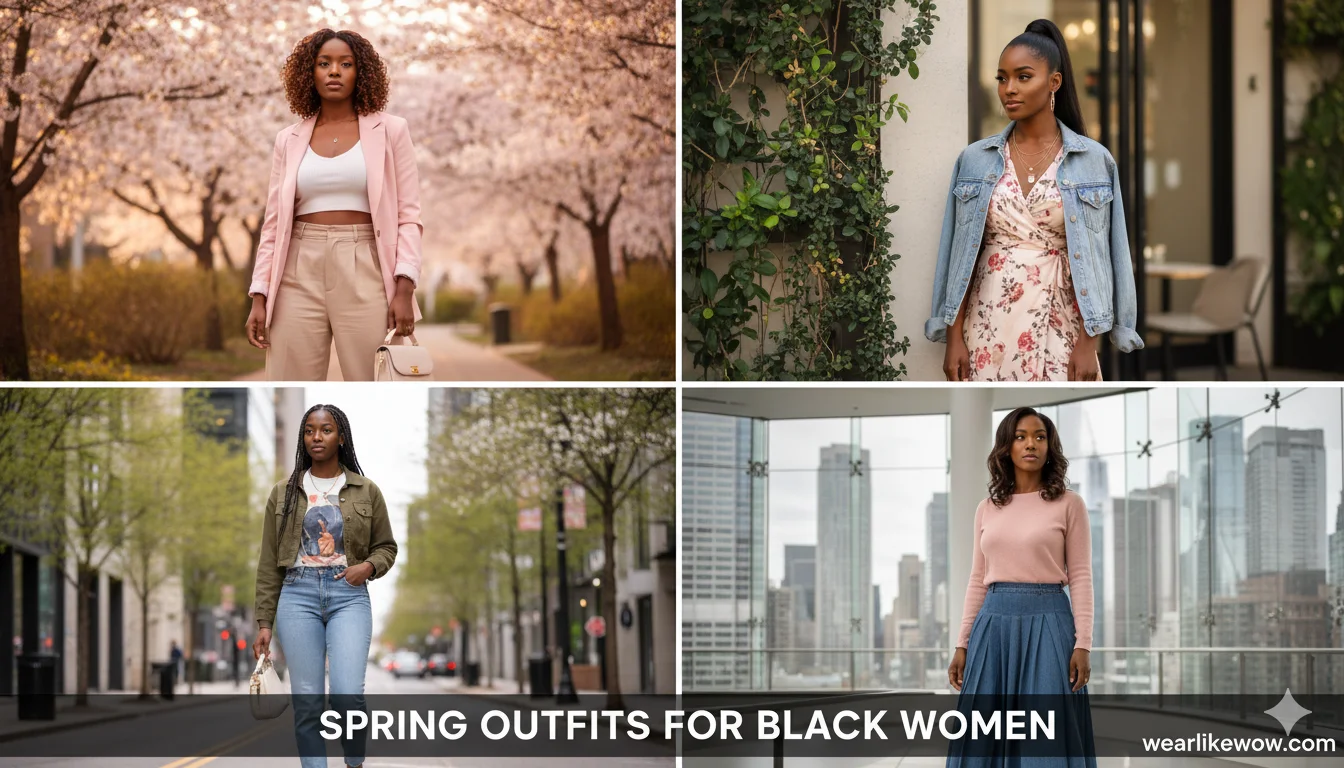 What Are the Cutest Spring Outfits for Black Women in 2026? 42 Trendy Spring Outfits