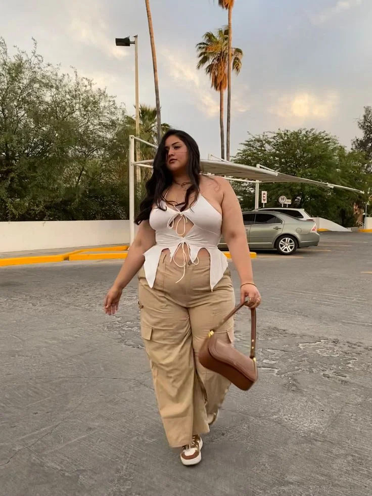 summer plus size outfit 20