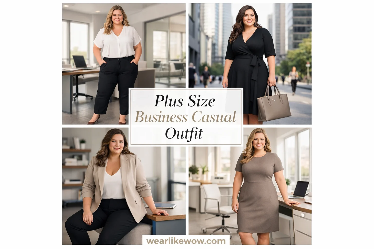 Slay the Office Look: 42 Best Summer Plus Size Business Casual Outfit Ideas!
