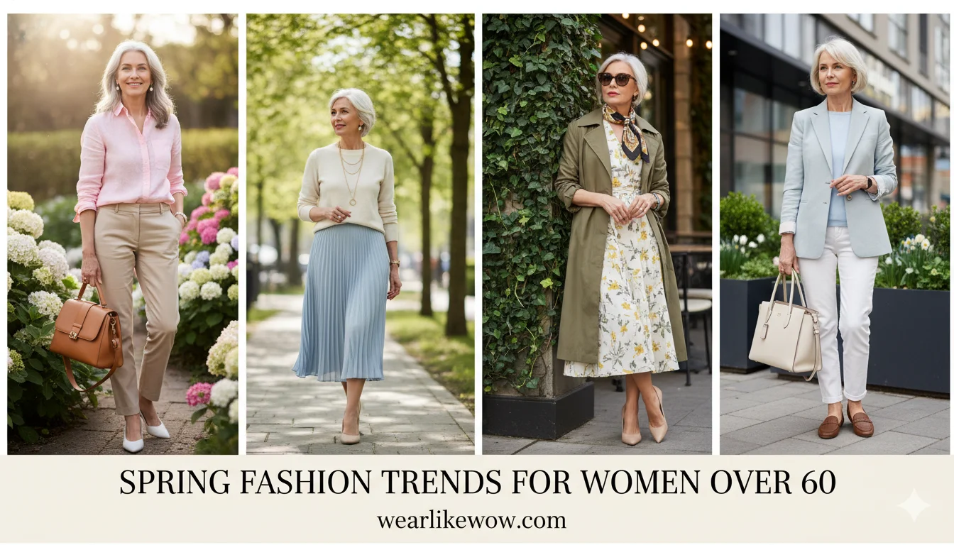 What Are the Best Spring Fashion Trends for Women Over 60? 42 Stylish Outfit Ideas