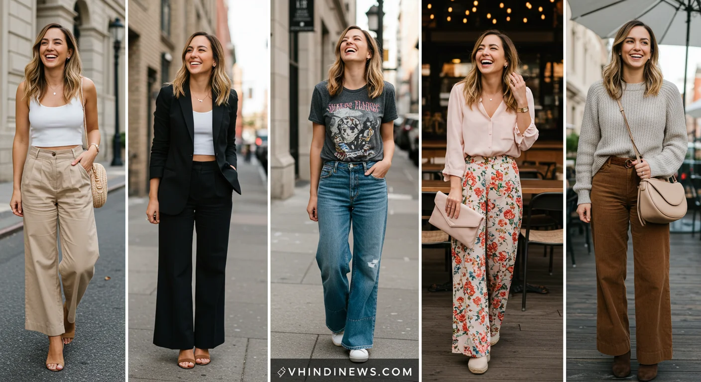 How to Style Wide-Leg Pants: 21 Best Effortlessly Chic Outfit Ideas for 2025
