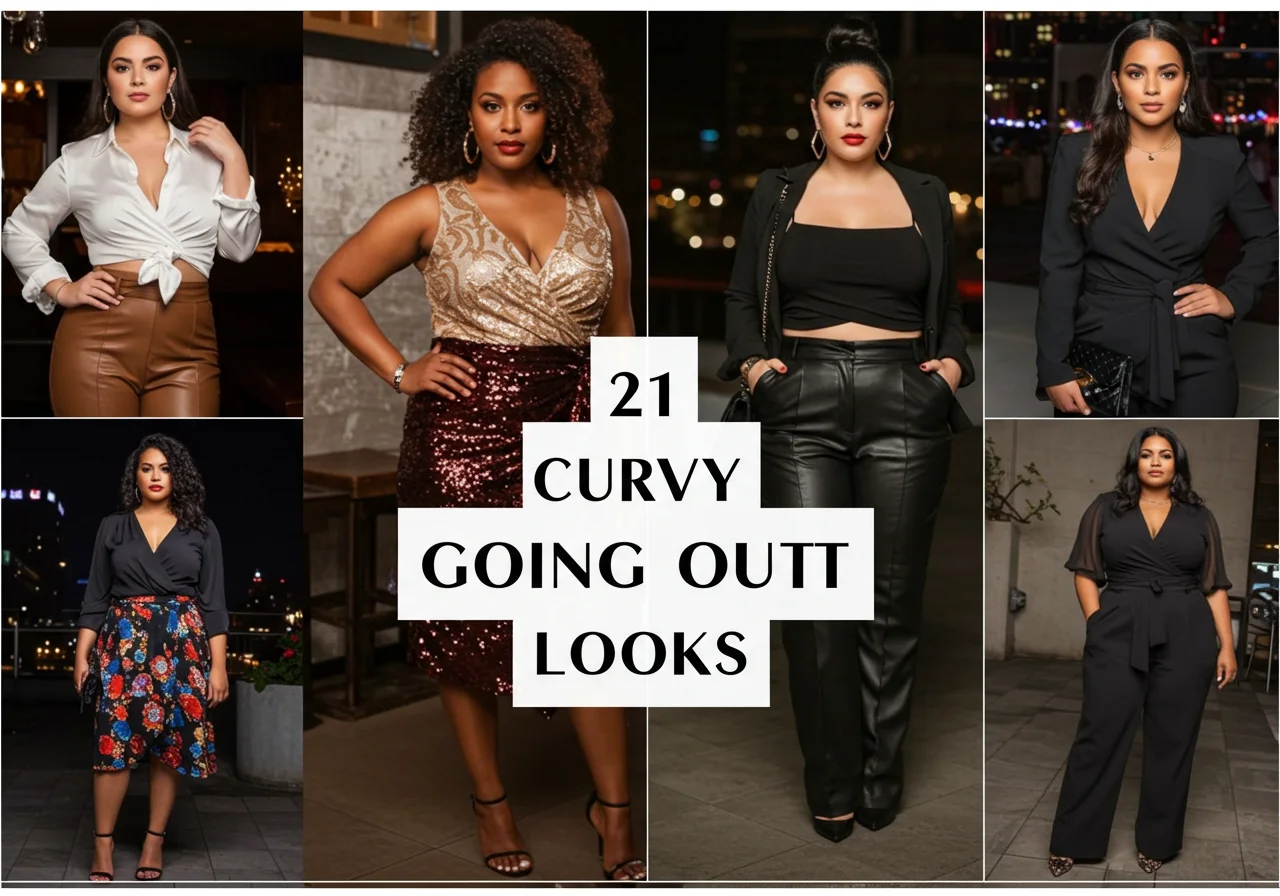 How to Style Plus Size Going Out Outfits: 21 Must-Have Curvy Going Out Fashion