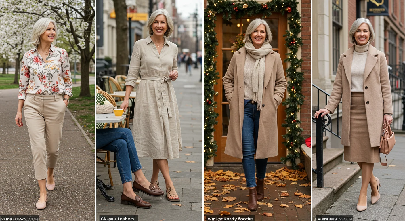 21 Stylish Shoes for Women Over 50: Comfortable and Fashionable Choices for Any Season