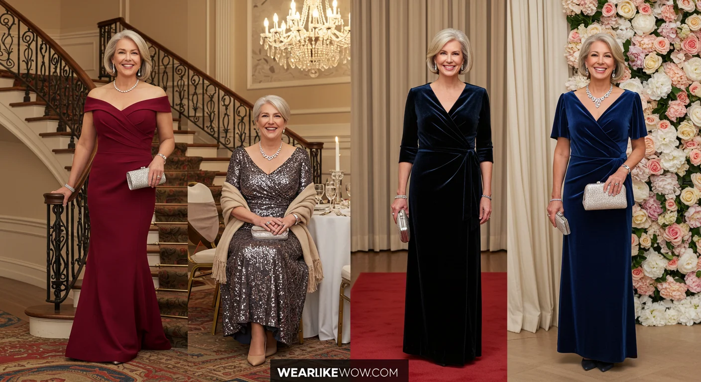 From Frumpy to Fabulous: 23 Stylish Evening Gowns for Women Over 50 That Changed My Style Game