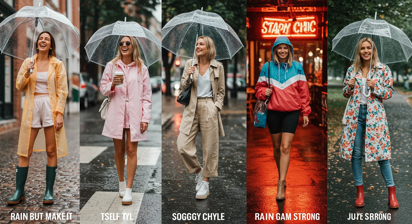 Summer Rainy Day Outfit Ideas You’ll Wish You Knew Sooner – 21 Best Looks That Slay in the Rain