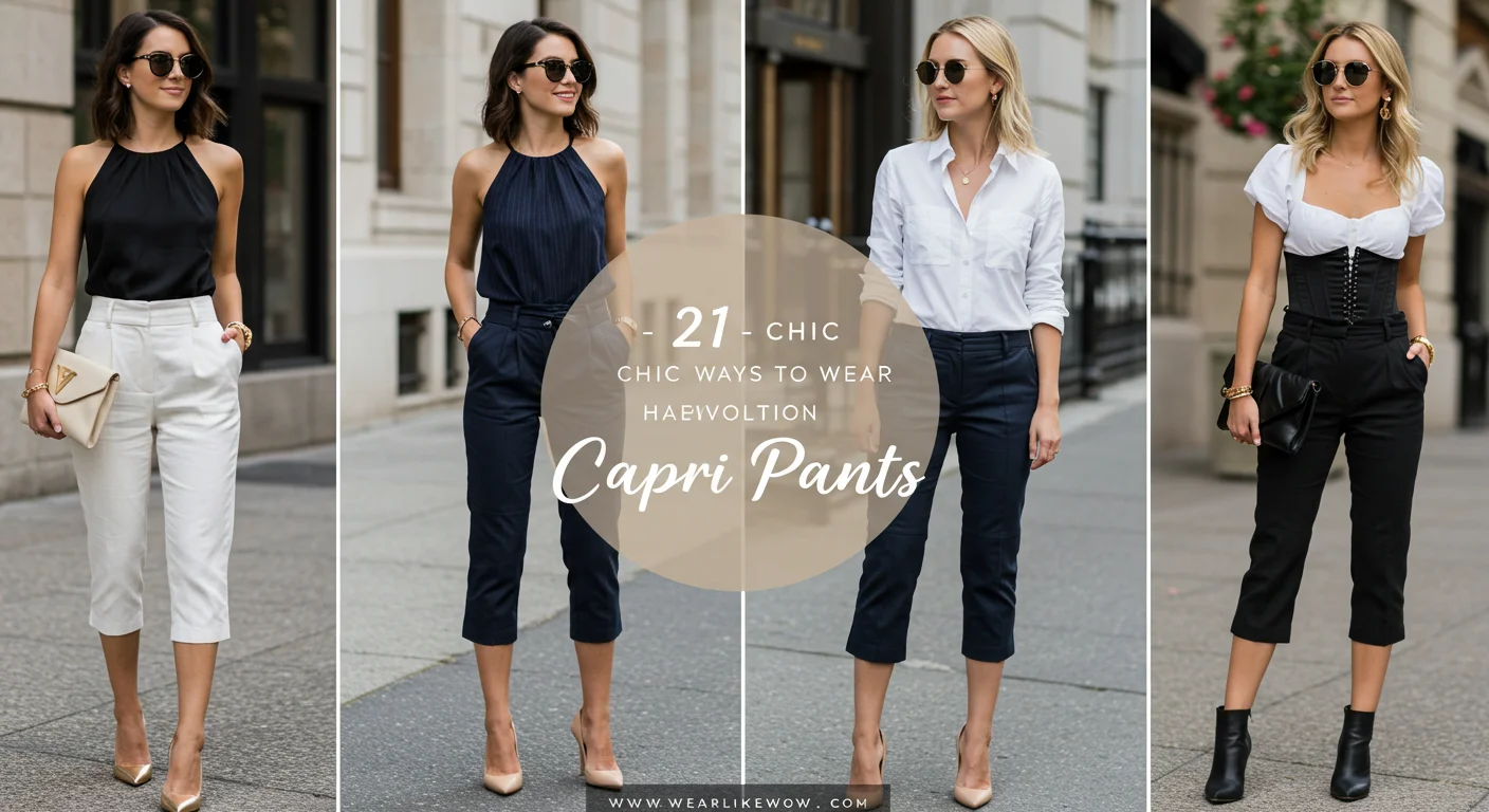 Capri Pants Can Look Expensive: I Found 21 Chic Ways to Wear Them & Prove It