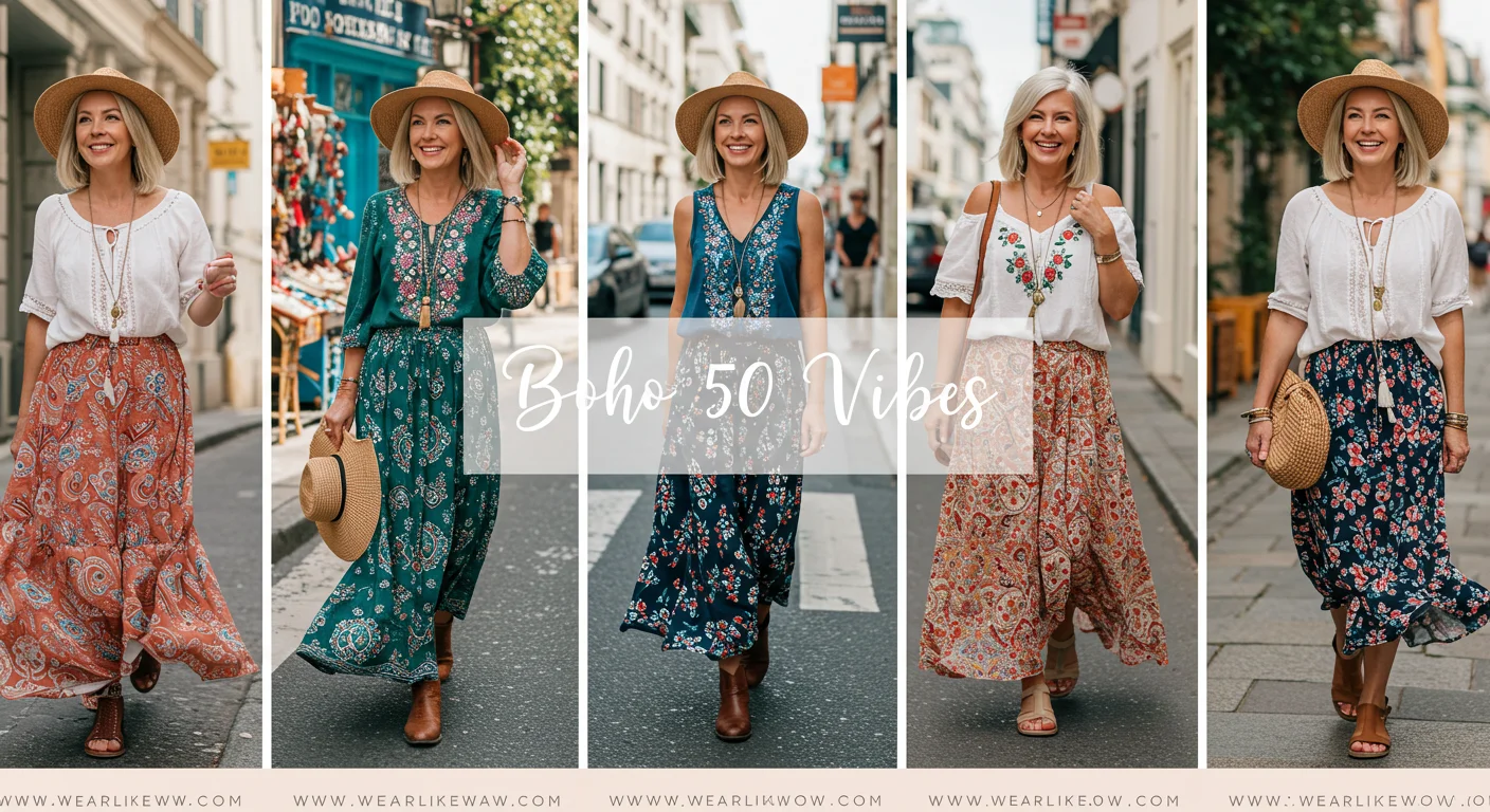 I Traveled in These 21 Boho Outfits at 50—And Got Compliments in Every City