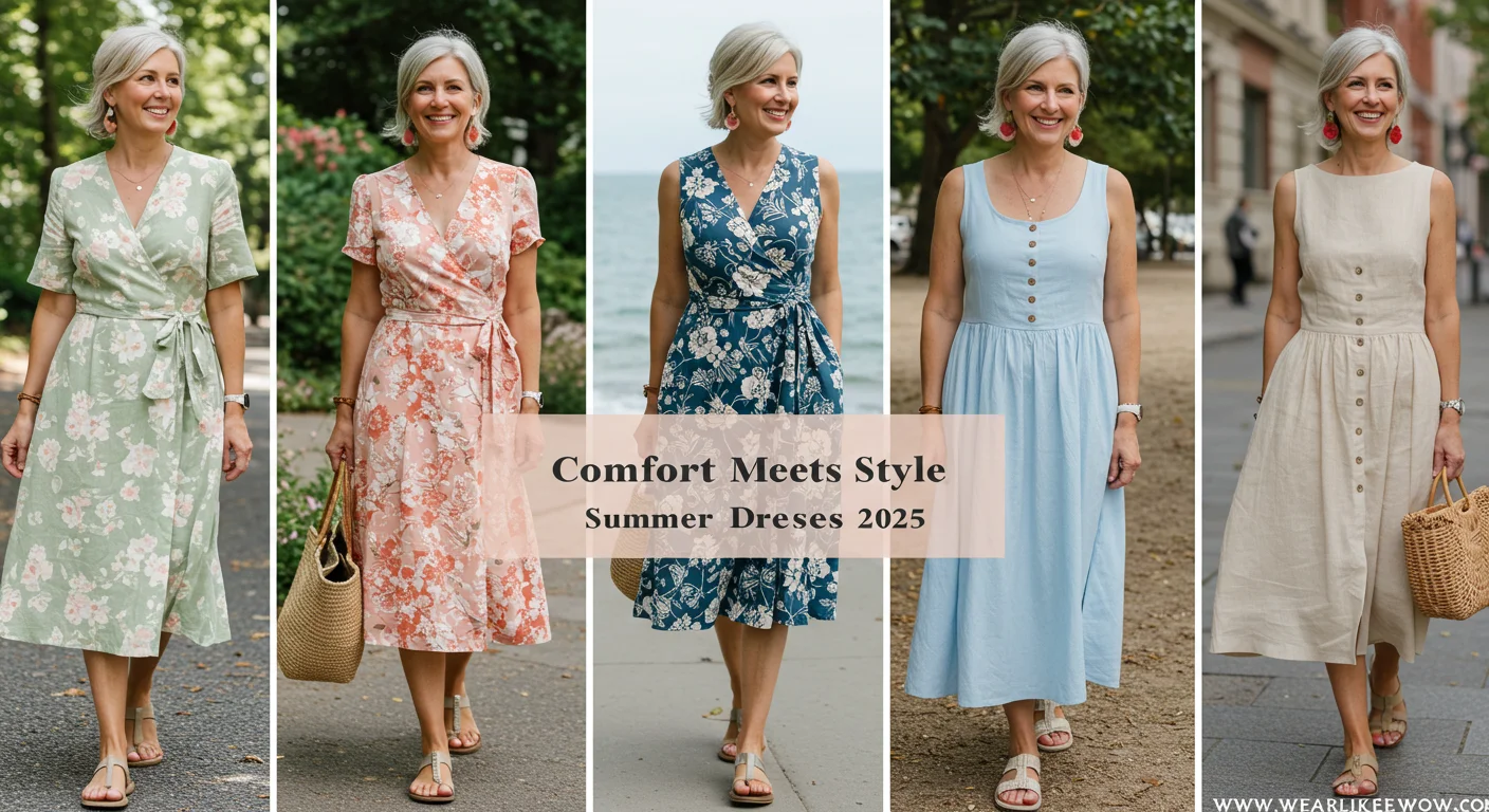 21 Comfort Meets Style: Best Breathable Summer Dresses for Women Over 50 in 2025
