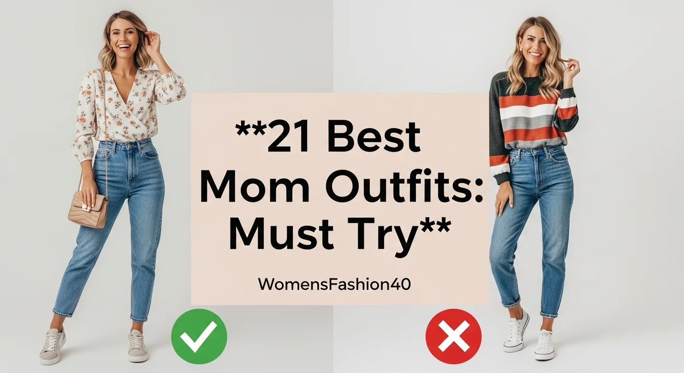 How to Style Mom Jeans Outfit: 21 Stunning & Effortless Mom Jeans Outfit to Try