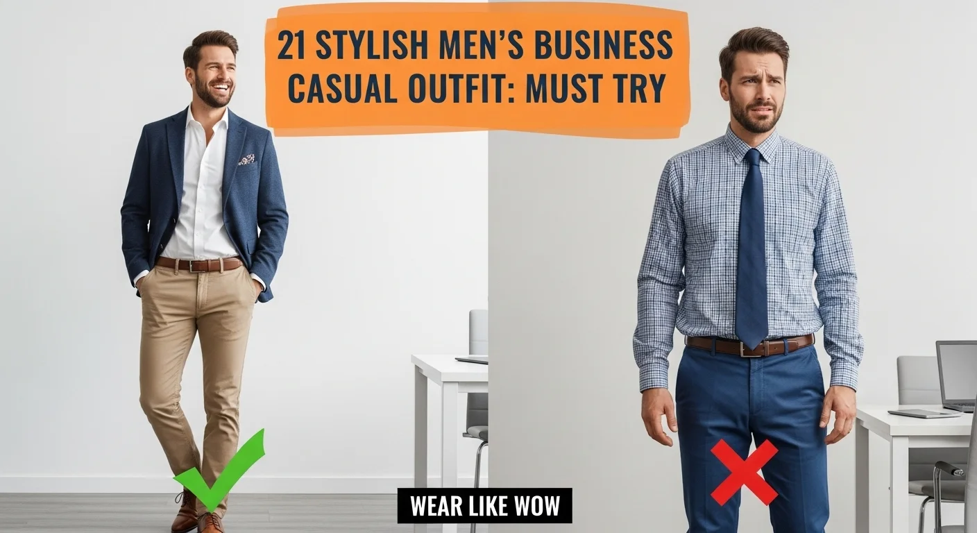 Mens Business Casual Outfit: 21 Stylish & Effortless Looks Every Man Will Love 1 Wear like wow 5