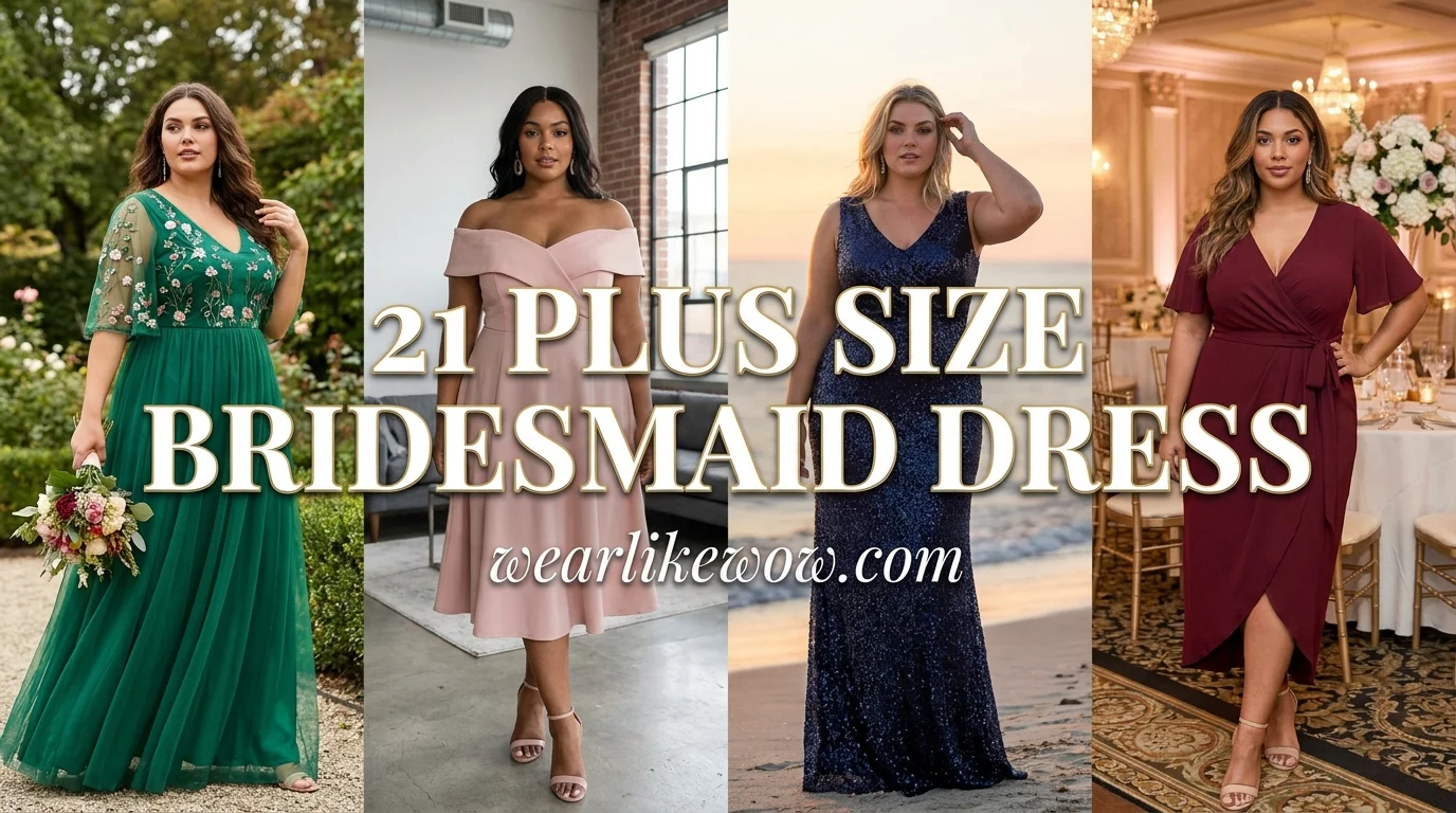 Plus Size Bridesmaid Dress: 21 Stunning & Flattering Styles That Instantly Boost Confidence