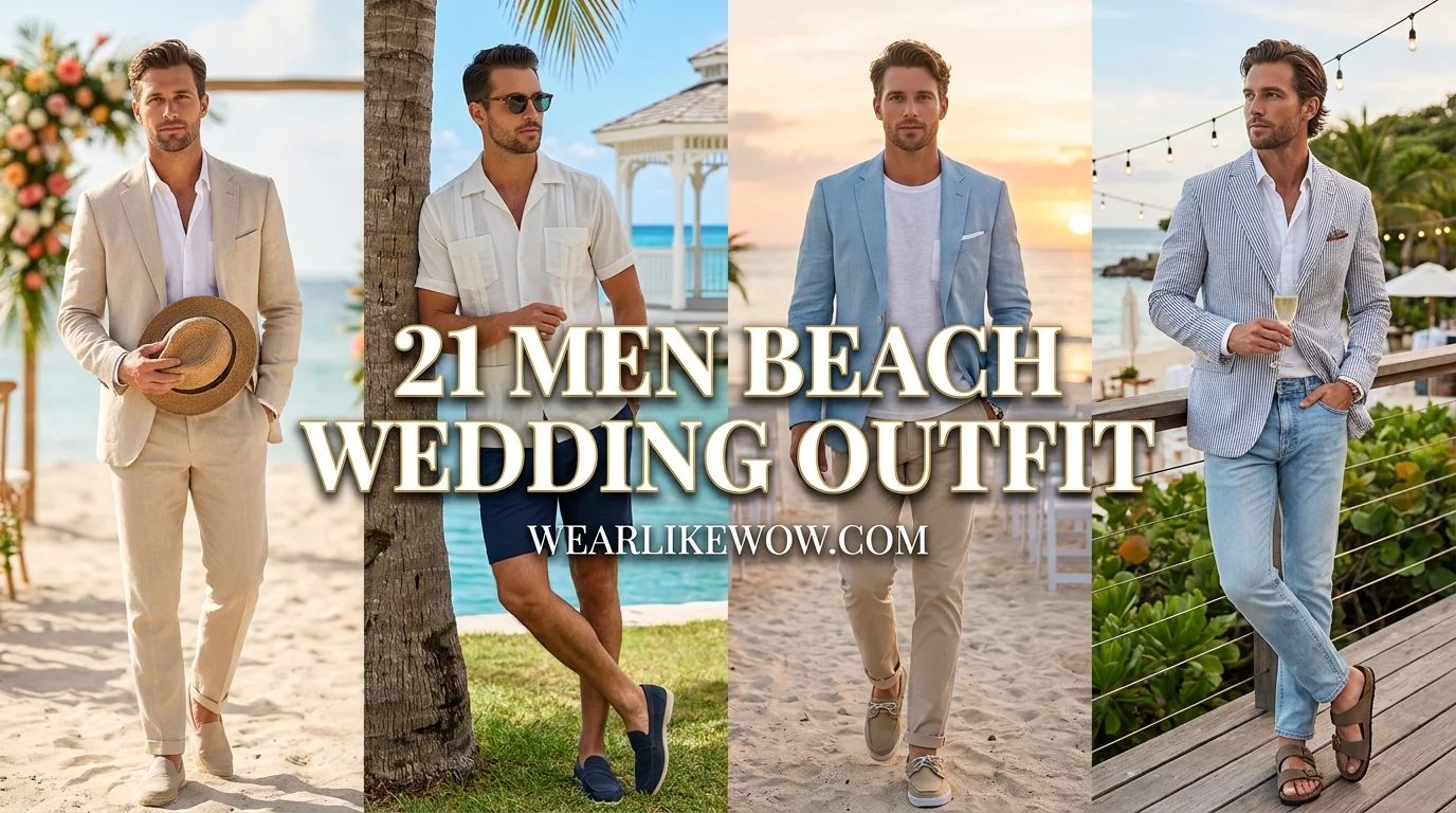 Men beach wedding outfits 202604291424