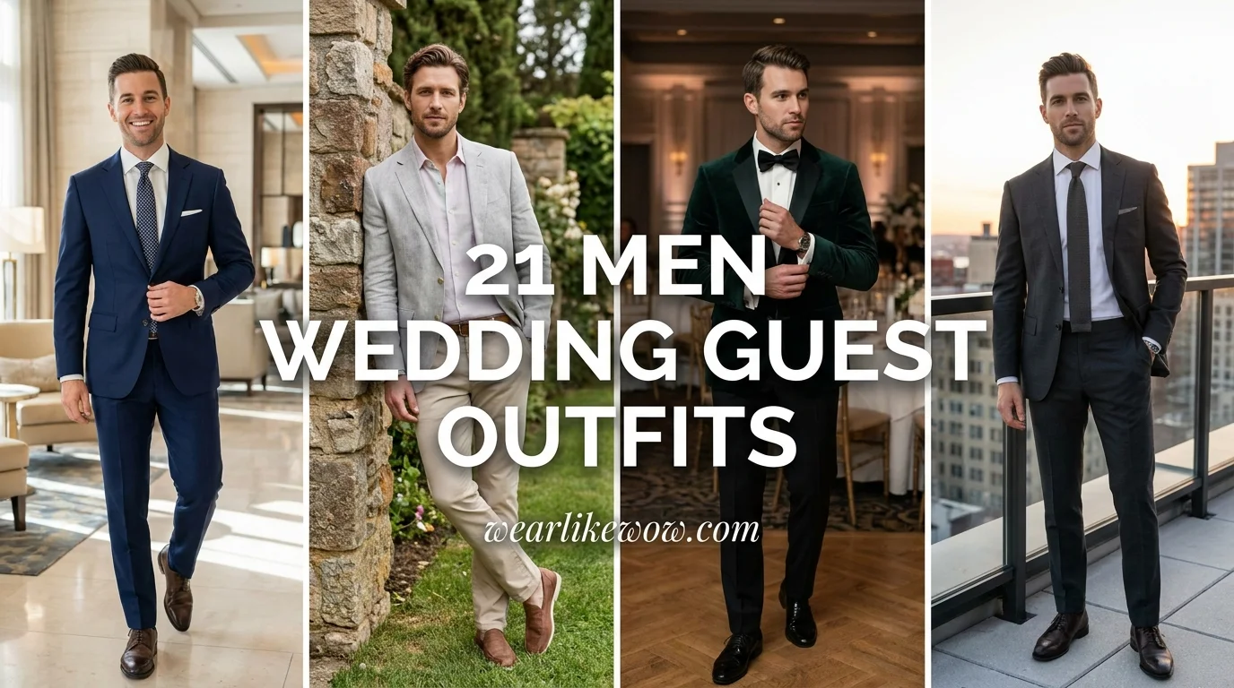 Men Wedding Guest Outfit: 21 Stunning & Smart Looks That Will Turn Heads in 2026