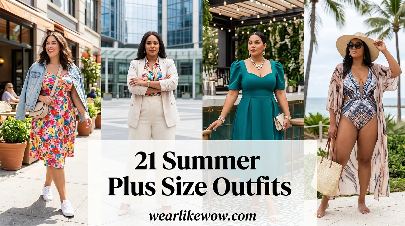 Summer Plus Size Outfits: 21 Chic & Breathable Looks for Hot Days