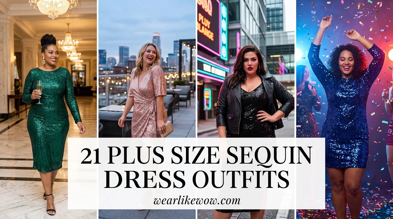 Plus Size Sequin Dress: 21 Bold & Dazzling Styles to Shine