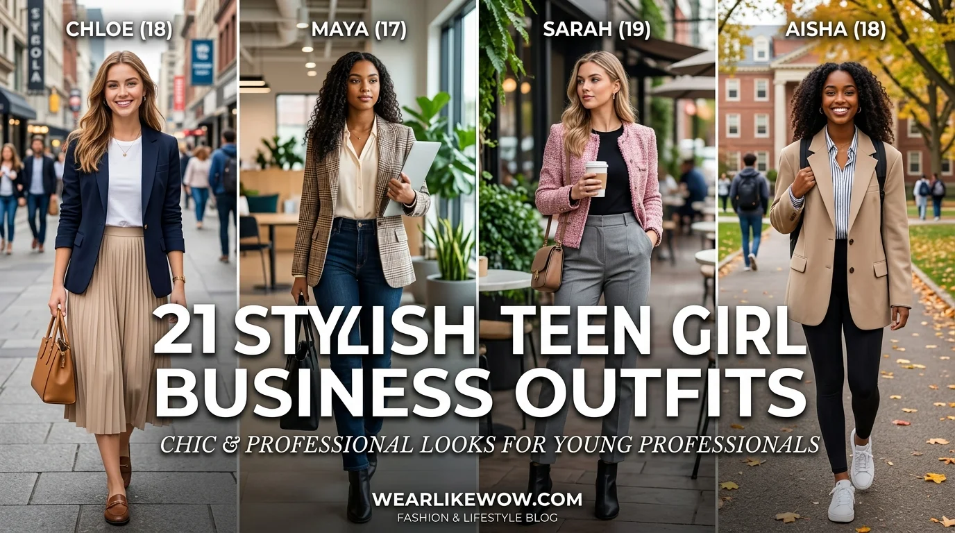 Business Outfit for Teen Girl: 21 Cute & Confident Looks for Success