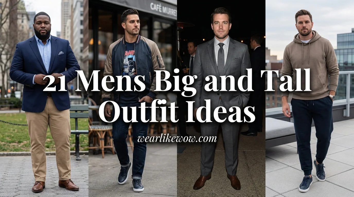 Big and Tall Men Outfits 202606011719