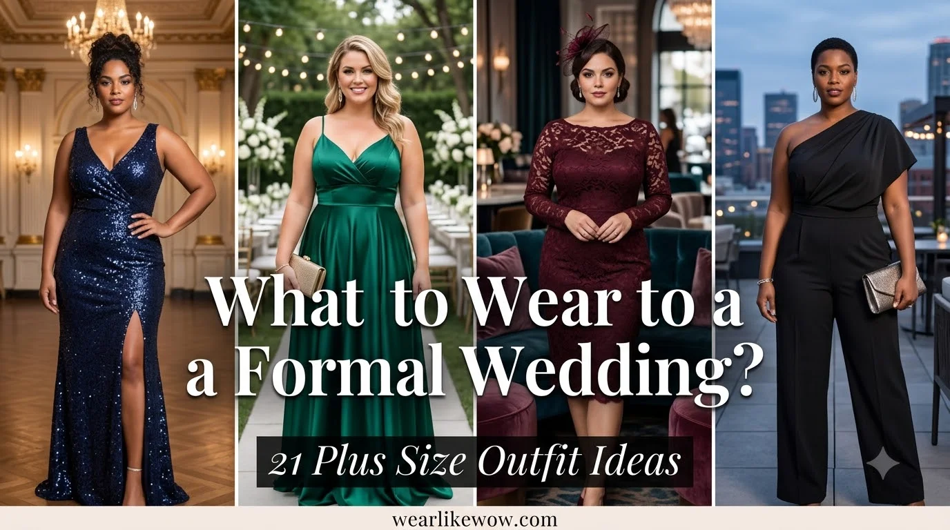 What Are the Best Plus Size Formal Wedding Outfits for Guest? 21 Outfit Ideas