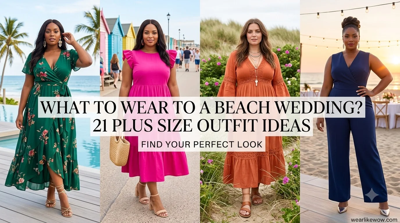 What Should You Wear to a Plus Size Beach Wedding? 21 Stylish Guest Outfit Ideas