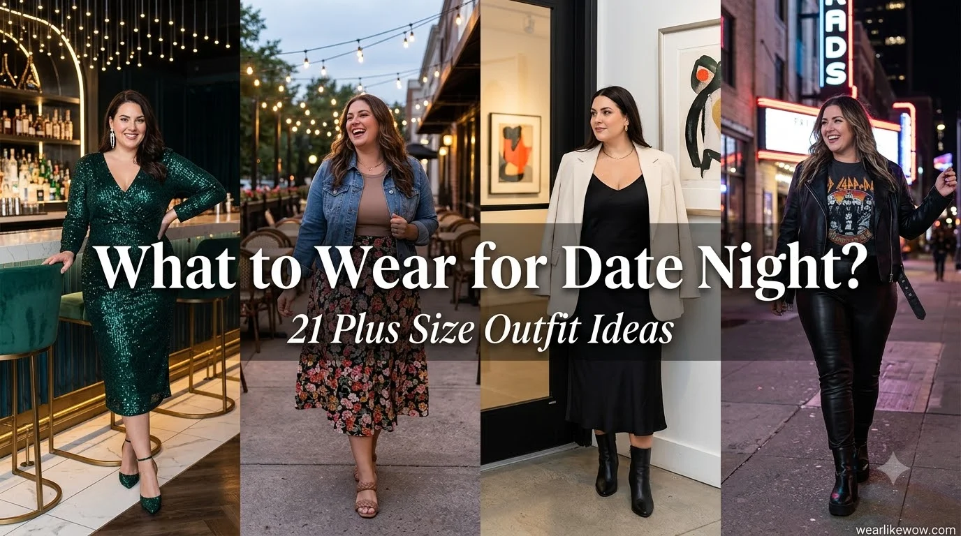 How to Create a Stunning Plus Size Date Night Outfit for Any Occasion: 21 Plus Size Outfit Ideas