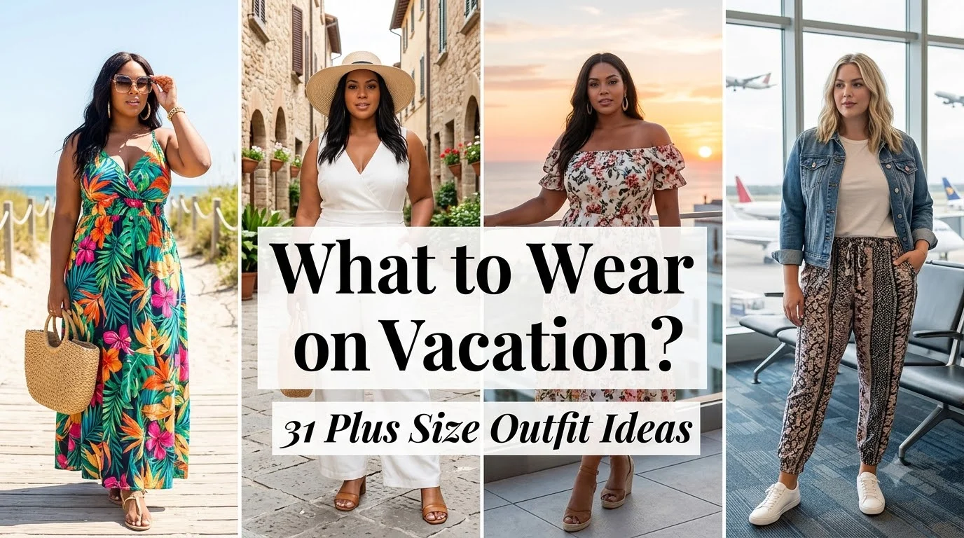 What to Wear on Vacation? 31 Chic Plus Size Vacation Outfits for Every Getaway