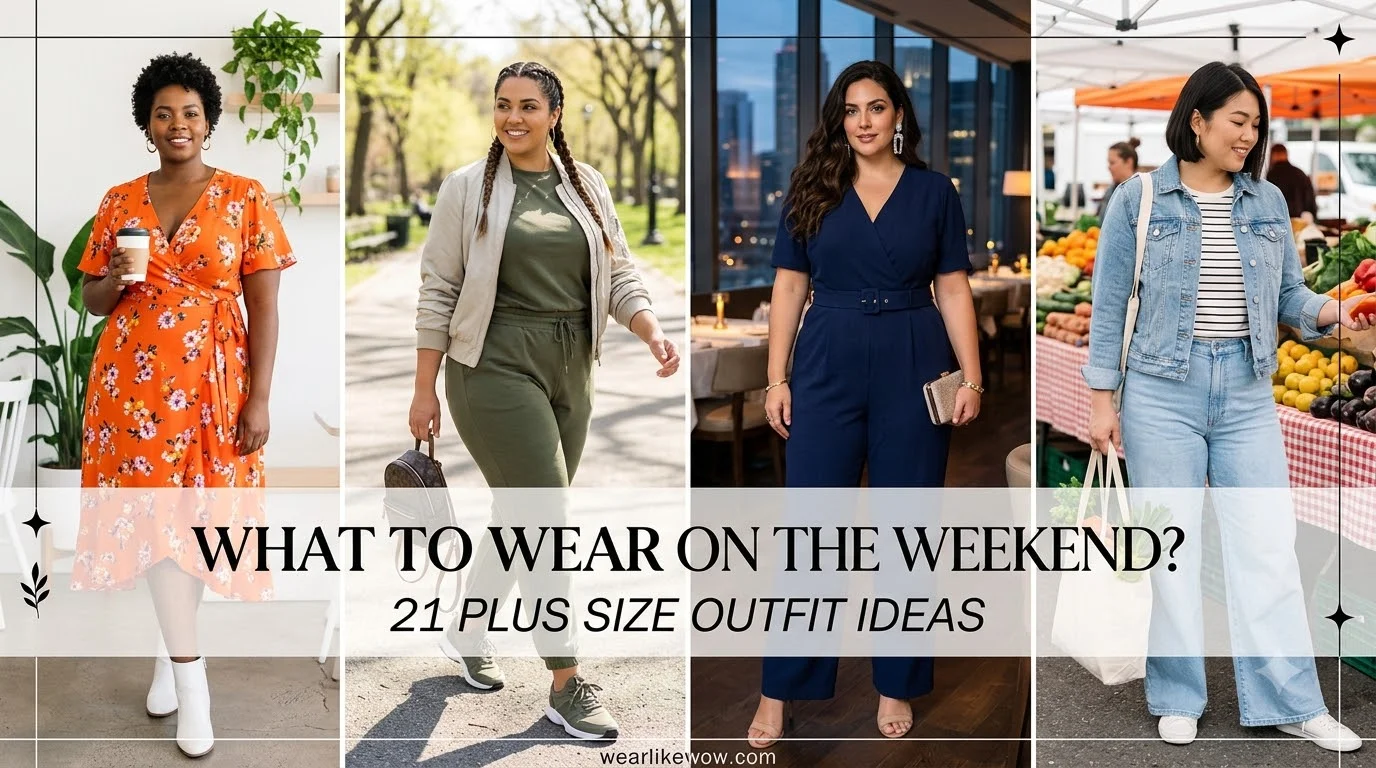 How to Style Plus Size Weekend Outfits: 21 Easy Looks for Every Plan